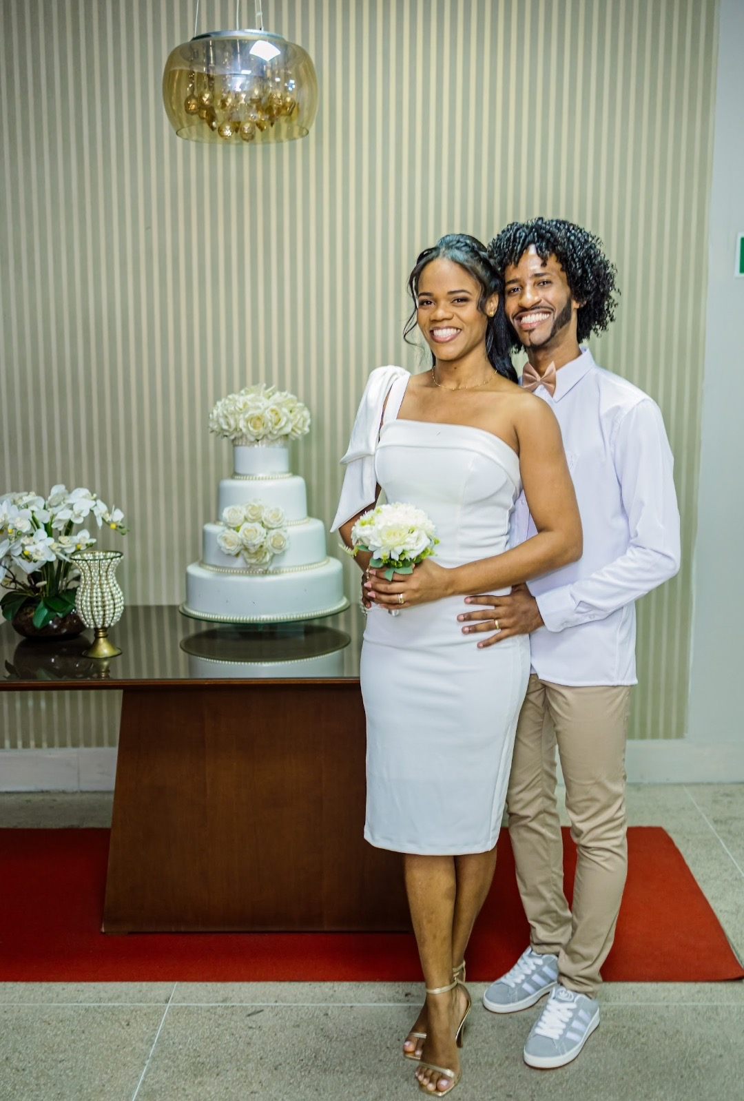 Lilian e Kelvin juntos